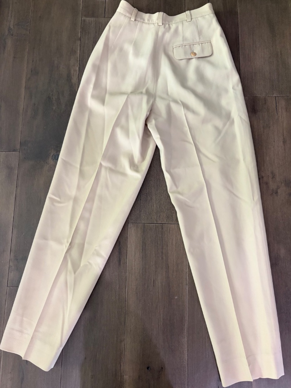 Liz Claiborne Collection Vintage Wool Khaki Pant - Picture 2 of 8
